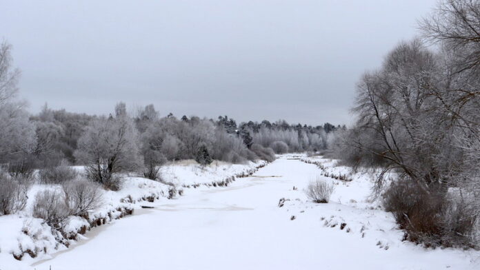 погода зима пасмурно