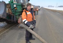 В Пителинском округе ремонтируют участок дороги Шацк – Касимов